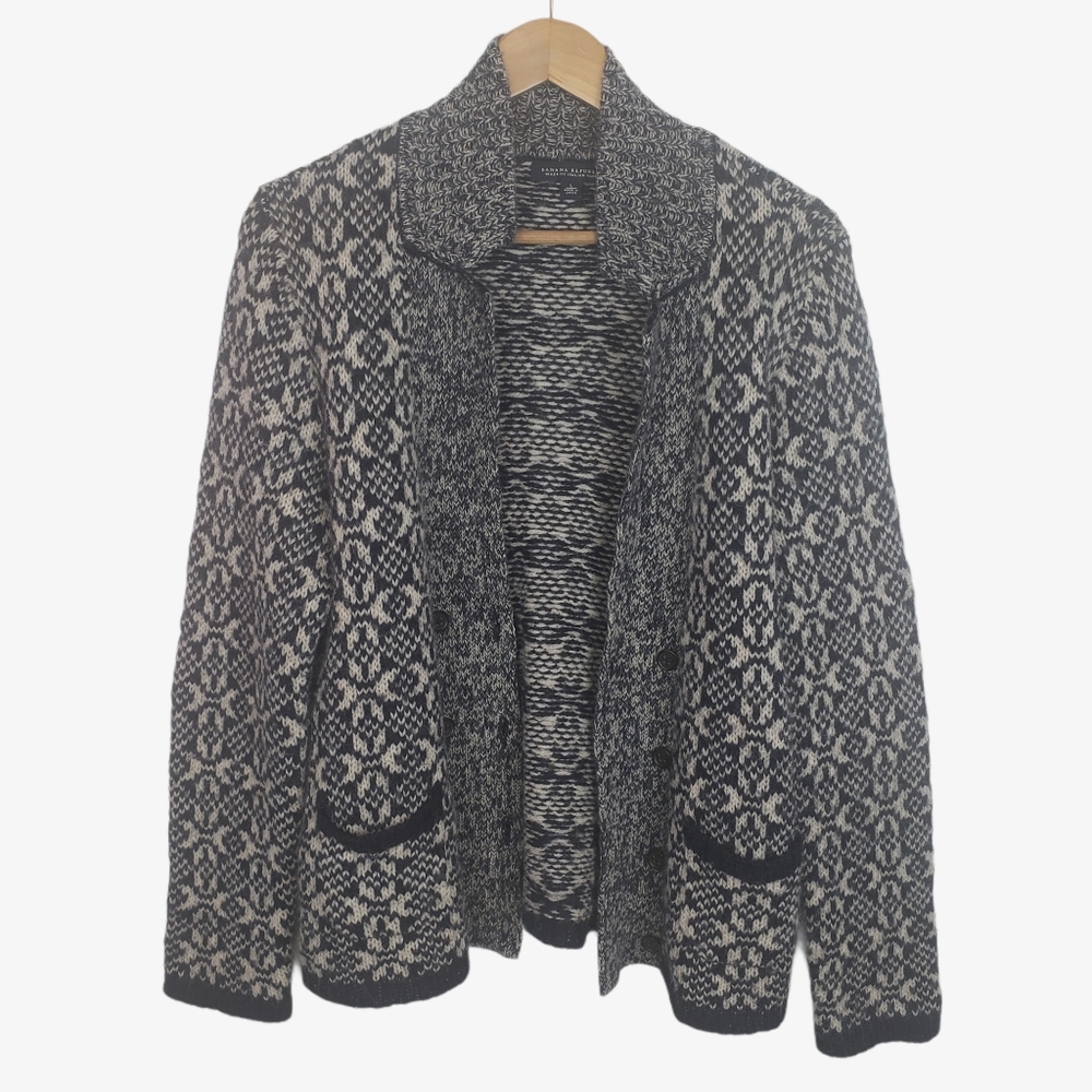 Banana Republic Italian Yarn Alpaca Wool Peacoat